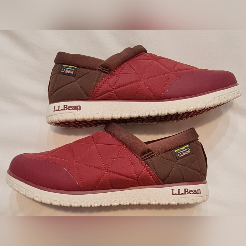 L.L. Bean Quilted Slip-On Shoes Waterproof/Insulated - NEVER WORN
